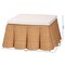 Bali & Pari Palm Scallop Natural Rattan Ottoman, 39" Square 259-14088-ZORO - alternate 4