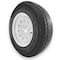 Rubbermaster - Steel Master ST205/75R15 10 Ply 5 On 4.5 Bolt, White Wheel Assemblies 599552 - alternate 2