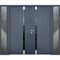 Vdomdoors Steel Double Doors Cynex 6777 Grey 2 Sidelight Exterior Windows Stainless Inserts Single Modern Pai CYNEX6777DEXD-GRE-LH-I-W12+72+12 x H80 - alternate 1