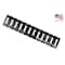 Mytee Products 5 ft Black Powder Coated Horizontal E-Track, Steel for Cargo on Trucks, Trailers, Vans, 8PK ETKH5-BLK-USx8 - alternate 4