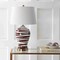 Jonathan Y Joelie 29" Ceramic LED Table Lamp, Brown/White JYL3016B - alternate 2