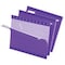 Pendaflex FOLDER, HANGING, LTR, 1/5, VLT, 25PK 415215VIO - alternate 2