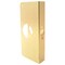 Prime-Line Defender Security 1-3/8'' x 2-3/4'' Brass Door Reinforcer U 9549 - alternate 2