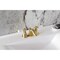 Kingston Brass Mini-Widespread Bathroom Faucet with Pop-Up Drain, Brushed Brass KB957APLSB - alternate 4