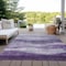 Homeroots 8' X 10' Lavender And Purple Abstract Washable Indoor Outdoor Area Rug 604986 - alternate 5