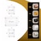 Azar Displays Floating Acrylic Gallery Wall Frame Set, 1" Stand off, Rose-Gold, 3PK 105707-ROSE - alternate 3