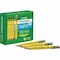 Ticonderoga My First Short Wooden Pencils, Yellow Large Triangle Barrel With Eraser, 36PK X33136 - alternate 1