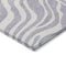 Homeroots 9' X 12' Lavender And Ivory Animal Print Washable Indoor Outdoor Area Rug 600628 - alternate 3
