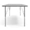 Flash Furniture Wren 72 in x 30 in Adjustable Height Activity Table, Thermal Laminate Top, Short Legs, Gray XU-A3072-REC-GRY-T-P-GG - alternate 6