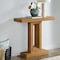 Alaterre Furniture Pismo Solid Wood Console Table 36 in Modern Farmhouse Small Entryway Table AFTBL-032 - alternate 3