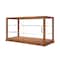 Koolmore 44 In. Artisan Wooden Bakery Display Horizontal Case 9 Cu ft, Dark color KM-BDW-44D - alternate 3