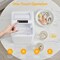 Healsmart Countertop Ice Maker, 9 Ice Cubes Ready in 6 Minutes, 26lbs/24Hrs, 2 Sizes Bullet Ice, Se 3A88HKICEM26WHTV3 - alternate 2