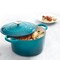Crock-Pot Crock Pot Artisan 5 Quart Round Enameled Cast Iron Dutch Oven in Teal Ombre 109470.02 - alternate 2