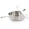 Martha Stewart Everday Midvale 4 Quart Stainless Steel Saute Pan with Lid 128731.02 - alternate 2