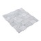 Apollo Tile 11x11 Bianco Carrara Marble Polished, Etched Floor and Wall Mosaic Tile 4.13 sqft/case, 5PK APLBL8806CAA - alternate 3