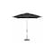 Treasure Garden 7.5 ft Square Patio Umbella, aluminum, fiberglass ribs, outdoor, Coal UM847SQ-SS 5489 Coal - alternate 1