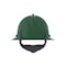 Msa Safety Hard Hat, Topgard, Full Brim, Polycarbonate, Fas-Trac III, Type 1, Class E, Green 475391 - alternate 1