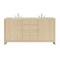 James Martin Vanities Gracyn 72" Double Vanity, Coastal Driftwood, w/ 3 CM Tajnar Eclos Widespread Top D125-V72-CSD-WTJR - alternate 1