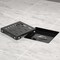 Hydroware Square Shower Drain, C06 Matte Black, 6 Inches HYD-0018 - alternate 1