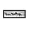 Homeroots Horses Rolling By Black Framed Print Wall Art 529961 - alternate 2