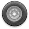 Rubbermaster - Steel Master H78-15 (ST225/75D15) 8 Ply 6 On 5.5 Bolt, Silver Wheel Assemblies 599316SIL - alternate 1