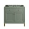 James Martin Vanities 36 in. Single Vanity, Smokey Celadon, w/Single Hole 3CM White Zeus Silestone Top & Backsplash 503-V36-SC-1WZ - alternate 3