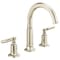 Brizo Invari: Widespread Lavatory Faucet with Arc Spout - Less Handles 1.5 GPM 65376LF-PNLHP - alternate 1