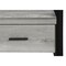 Homeroots 59in Black and Gray Cabinet Enclosed Storage TV Stand 332967 - alternate 2