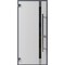 Vdomdoors Front Exterior Prehung Steel Door Ronex1011 Grey Stainless Inserts Entry Metal Modern Painted RONEX1011EXD-GRE-W36 x H80-RH-I - alternate 1