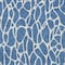 Homeroots 8' X 10' Blue And Ivory Geometric Washable Indoor Outdoor Area Rug 599265 - alternate 4