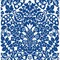 A-Street Prints Marni Blue Fruit Damask Wallpaper 4081-26332 - alternate 1