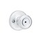 Kwikset Satin Chrome Mobile Home Bed/Bath Door Knob 300M 26D CP 7/8RFL RCS V1 - alternate 3