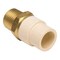 Durapro 1/2 in. CPVC Socket x 1/2 in. MIP, Lead Free CPVC/Brass Transition Adapter NL1173VM 1/2 - alternate 1