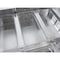 Koolmore 36 in. Commercial Refrigerated Prep Station with Sneeze Guard and Buffet Slide, 6 Pans Storage KM-RBT-36CSFG - alternate 3
