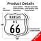 Signmission Kansas Route Marker Shield Sign Us 66, 18 inch X 18 inch, Plastic Sign, 2PK SHI-P-2PACK-18-384 - alternate 2
