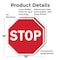 Signmission Stop, 18 inch X 18 inch, Plastic Sign, 2PK OC-P-2PACK-18-71 - alternate 4