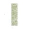 Homeroots 8' Runner Green and White Abstract Washable Non Skid Indoor Outdoor Runner Rug 559623 - alternate 4