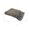 Homeroots 50" X 60" Black And Gold Geometric Cotton Woven Throw Blanket with Tassels 516602 - alternate 3