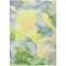 Homeroots 3' X 5' Yellow Abstract Washable Non Skid Indoor Outdoor Area Rug 559544 - alternate 2