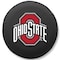 Holland Bar Stool Co 34 x 8 Ohio State Tire Cover TCAOhioStBK - alternate 1