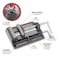 Performance Tool 4 in. Drill Press Vise with Ground Base W3902 - alternate 3