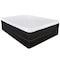 Homeroots 13" Hybrid Pocket Coil Gel Memory Foam Mattress 391685 - alternate 1