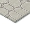 Homeroots 3' X 5' Beige And Brown Abstract Washable Indoor Outdoor Area Rug 600510 - alternate 5