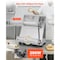 Vevor 16 Inch Pizza Dough Roller Sheeter Semi-automatic Commercial Dough Press 390W APD40 - alternate 3