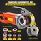 Vevor Electric Pipe Threader Pipe Threading Machine 2300W 6 Dies 1/2-2 in Portable ZIT-KY01-30-50 - alternate 3