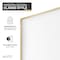 Anzzi Welle 74x34in Framed Fixed Shower Screen Door, Brushed Gold with 5/16in 8mm Tempered Fluted Glass SD-AZ22-01BG-FL - alternate 4