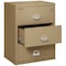 Fireking 3 Drawer, 1 Hr Fire & Impact Rated, 31" Wide Lateral Sand 3-3122-CSA - alternate 2
