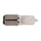 Ilc Replacement Halogen Bulb, 50W, 130V, BA15D Double-Contact Bayonet HIKARI JD 130V 50W DC BA15D FROST - alternate 3