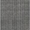 Homeroots 9' X 12' Gray And Silver Striped Washable Indoor Outdoor Area Rug 615053 - alternate 2
