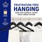Lifemaster Wooden Hanger Set, Non-Slip, 360 Deg Swivel Hook, Space-Saving, Black, 30PK LMWD30BK - alternate 4